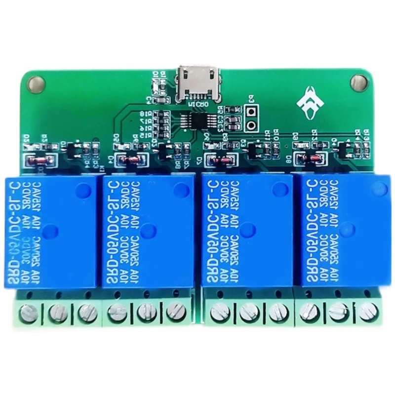 HID Drive-Free USB 4 Channel 5V Relay Module Computer USB Control Switch PC Intelligent Control Module
HID Drive-Free USB 4 Channel 5V Relay Module Computer USB Control Switch PC Intelligent Control Module