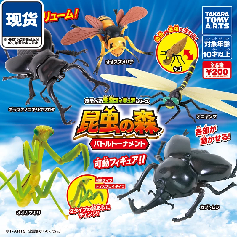 TAKARA TOMY Simulation of Mantodeaes Beetless Waspes Action Figures Model Toy Collection Ornamnets
TAKARA TOMY Simulation of Mantodeaes Beetless Waspes Action Figures Model Toy Collection Ornamnets
