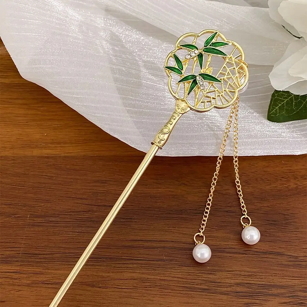 Chinese Hanfu Flower Tassel Hair Stick Pearl Leaf Hairpins Girl Headdress Braided Hair Clip Hair Fork Headwear
Chinese Hanfu Flower Tassel Hair Stick Pearl Leaf Hairpins Girl Headdress Braided Hair Clip Hair Fork Headwear
