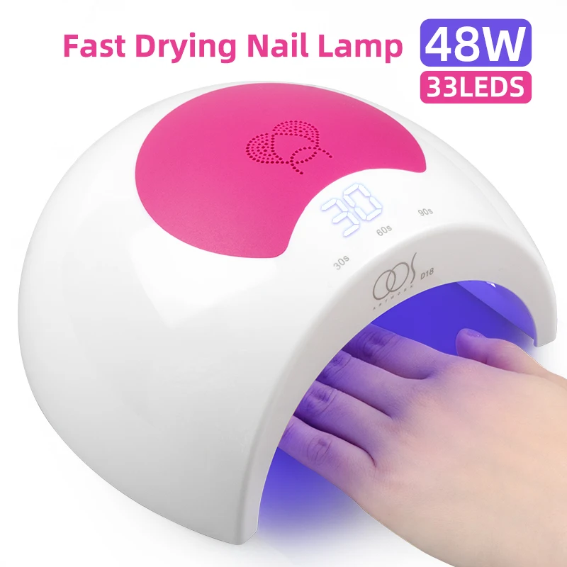 UV Nail Dryer Lamp Drying Gel Polish Timer 33LEDS Professional Powerful Nail Light For Gel Varnish Auto Sensor Manicure Tools
UV Nail Dryer Lamp Drying Gel Polish Timer 33LEDS Professional Powerful Nail Light For Gel Varnish Auto Sensor Manicure Tools