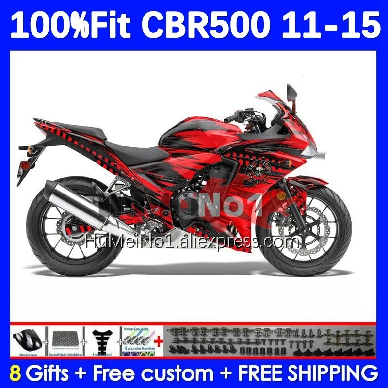 Injection For HONDA CBR500 CBR 500R 500 R RR 149No.91 CBR500R 11 12 13 14 15 500CC 2011 2012 2013 2014 2015 Fairing red black
Injection For HONDA CBR500 CBR 500R 500 R RR 149No.91 CBR500R 11 12 13 14 15 500CC 2011 2012 2013 2014 2015 Fairing red black