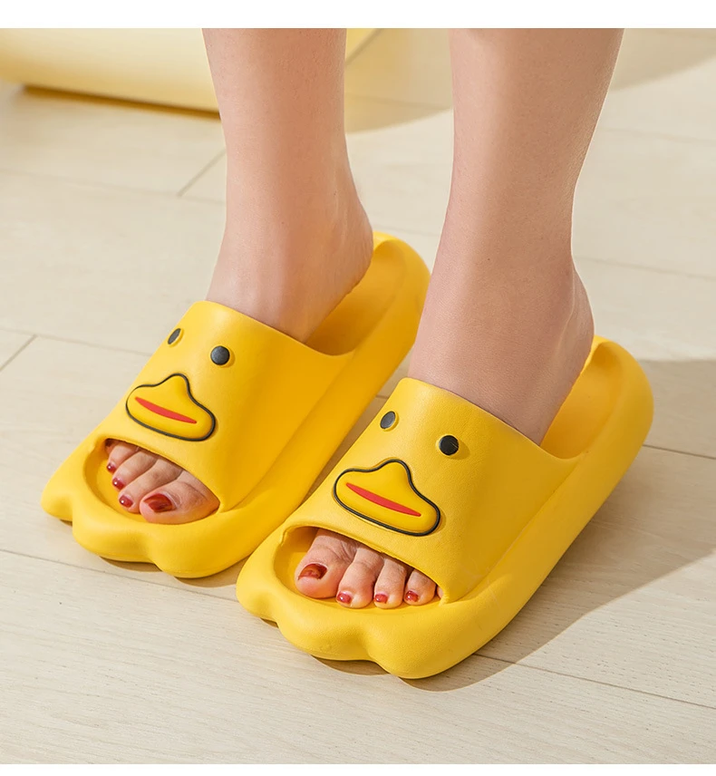 Cute Slippers Women's 2022 New Fashion Summer Home Indoor Bathroom Bath Men's Non-slip Yellow Duck Home Couple Beach Sandals
Cute Slippers Women's 2022 New Fashion Summer Home Indoor Bathroom Bath Men's Non-slip Yellow Duck Home Couple Beach Sandals