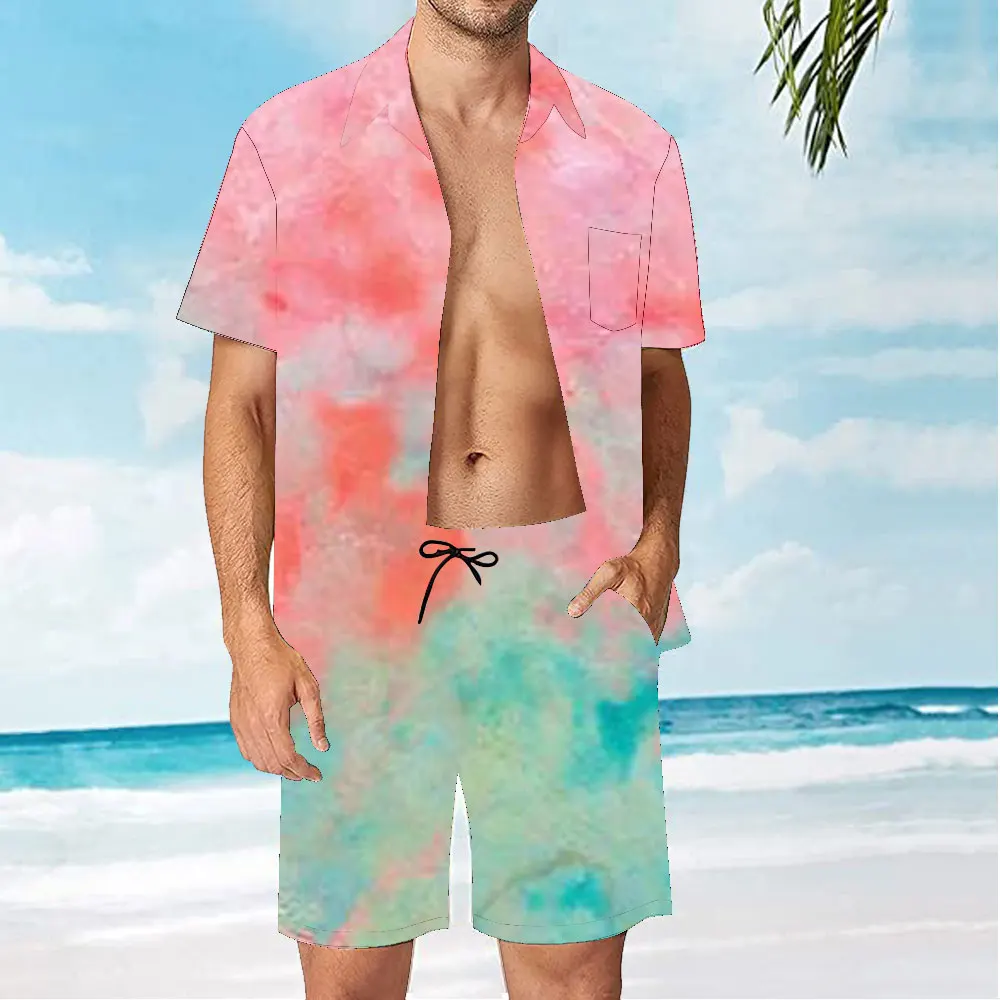 2022 Men's Suits Printed Lapel Short Sleeves Casual Shirts Beach Shorts Summer Streetwear Vacation Hawaiian Suits Men 19
2022 Men's Suits Printed Lapel Short Sleeves Casual Shirts Beach Shorts Summer Streetwear Vacation Hawaiian Suits Men 19