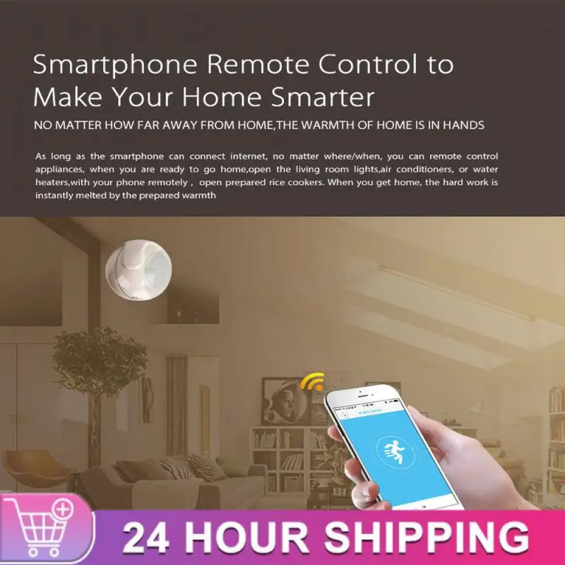 

Real Time Remind Universal Remote Dectector Smart Homme Pir Motion Sensor Security Guard Wifi Smart Infrared Dectector Mini