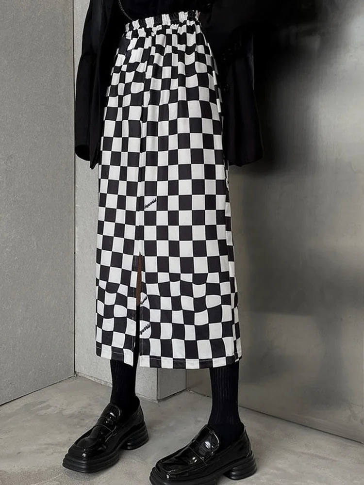 Винтажная клетчатая юбка в стиле Харадзюку, женская модная юбка в Корейском стиле Y2k с высокой талией и разрезом, летняя уличная одежда 2022, Ж...
Винтажная клетчатая юбка в стиле Харадзюку, женская модная юбка в Корейском стиле Y2k с высокой талией и разрезом, летняя уличная одежда 2022, Ж...