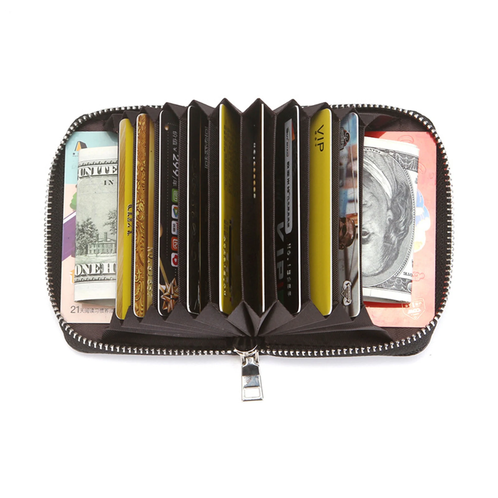High Quality Pu Leather Creative Organ Cards Holder With Multi-slot Card Organizer Portable Mini Zip Wallet Simple Unisex Clutch
High Quality Pu Leather Creative Organ Cards Holder With Multi-slot Card Organizer Portable Mini Zip Wallet Simple Unisex Clutch