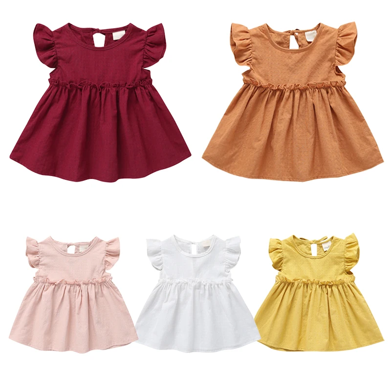 2022 Summer Baby Girls Dress Ruffle Sleeve Kids Casual Dresses Children Clothes New Arrivals Children Clothes
2022 Summer Baby Girls Dress Ruffle Sleeve Kids Casual Dresses Children Clothes New Arrivals Children Clothes
