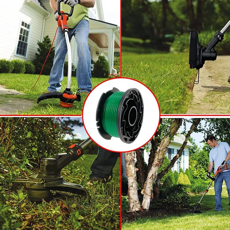 6 Pack SF-080 String Trimmer Replacement Auto Feed Spool Line Compatible With GH3000 GH3000R LST540 LST540B SF-080-BKP
6 Pack SF-080 String Trimmer Replacement Auto Feed Spool Line Compatible With GH3000 GH3000R LST540 LST540B SF-080-BKP