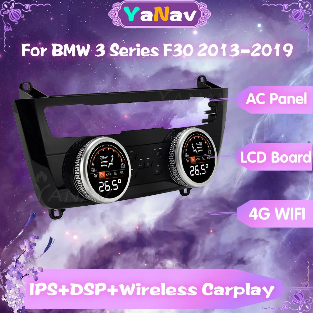 Панель переменного тока для BMW 3 серии F30 F31 F34 F35 2013-2019, панель автомобильного дисплея, панель управления кондиционированием, сенсорный ЖК-экр...
Панель переменного тока для BMW 3 серии F30 F31 F34 F35 2013-2019, панель автомобильного дисплея, панель управления кондиционированием, сенсорный ЖК-экр...
