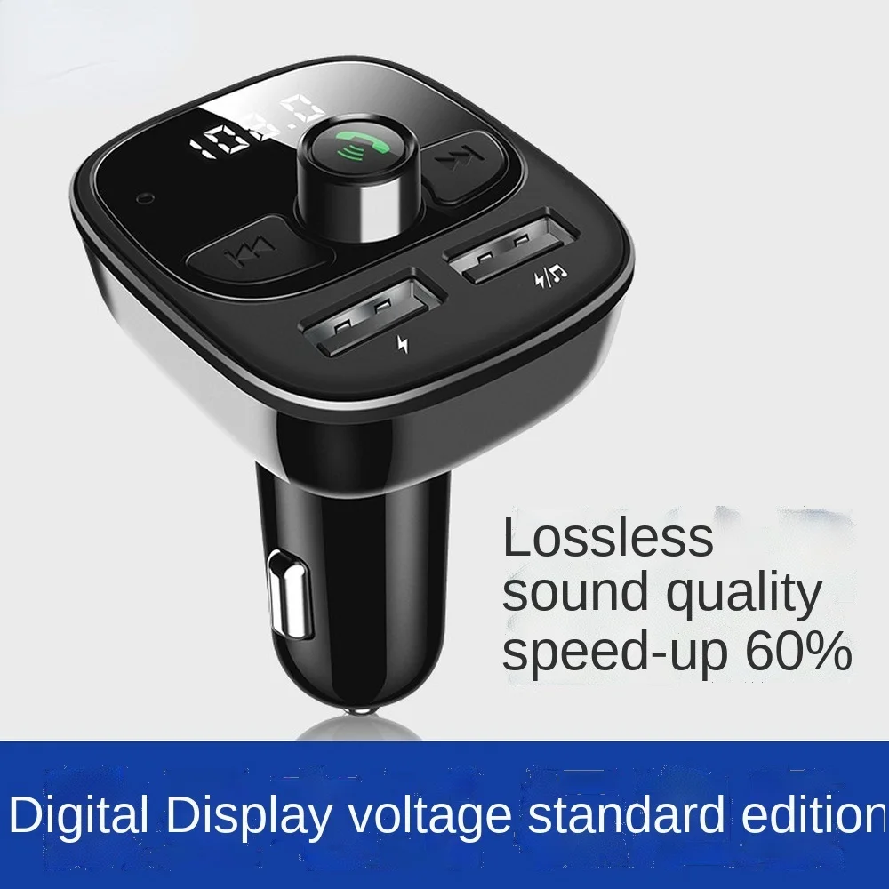 FM Transmitter Bluetooth Version 5.0 Car Player Kit Card Car Charger Quick With QC3.0 Dual USB Voltmeter & AUX IN/OUT DC
FM Transmitter Bluetooth Version 5.0 Car Player Kit Card Car Charger Quick With QC3.0 Dual USB Voltmeter & AUX IN/OUT DC