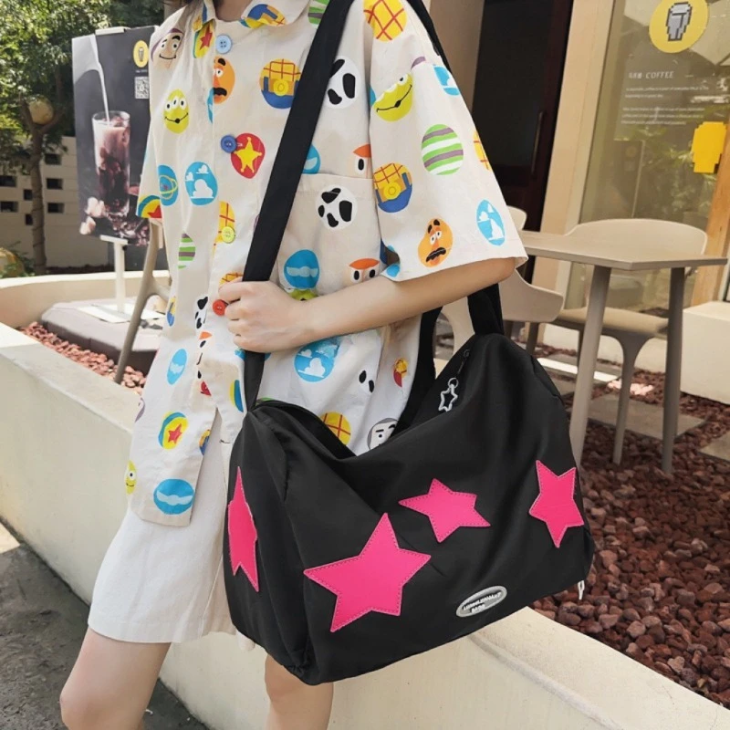 Y2K Women Korean Fashion Aesthetic Star Girls Hobo Hand Bag Grunge Luggage Shoulder Crossbody Messenger Handbags Black Tote Bags
Y2K Women Korean Fashion Aesthetic Star Girls Hobo Hand Bag Grunge Luggage Shoulder Crossbody Messenger Handbags Black Tote Bags