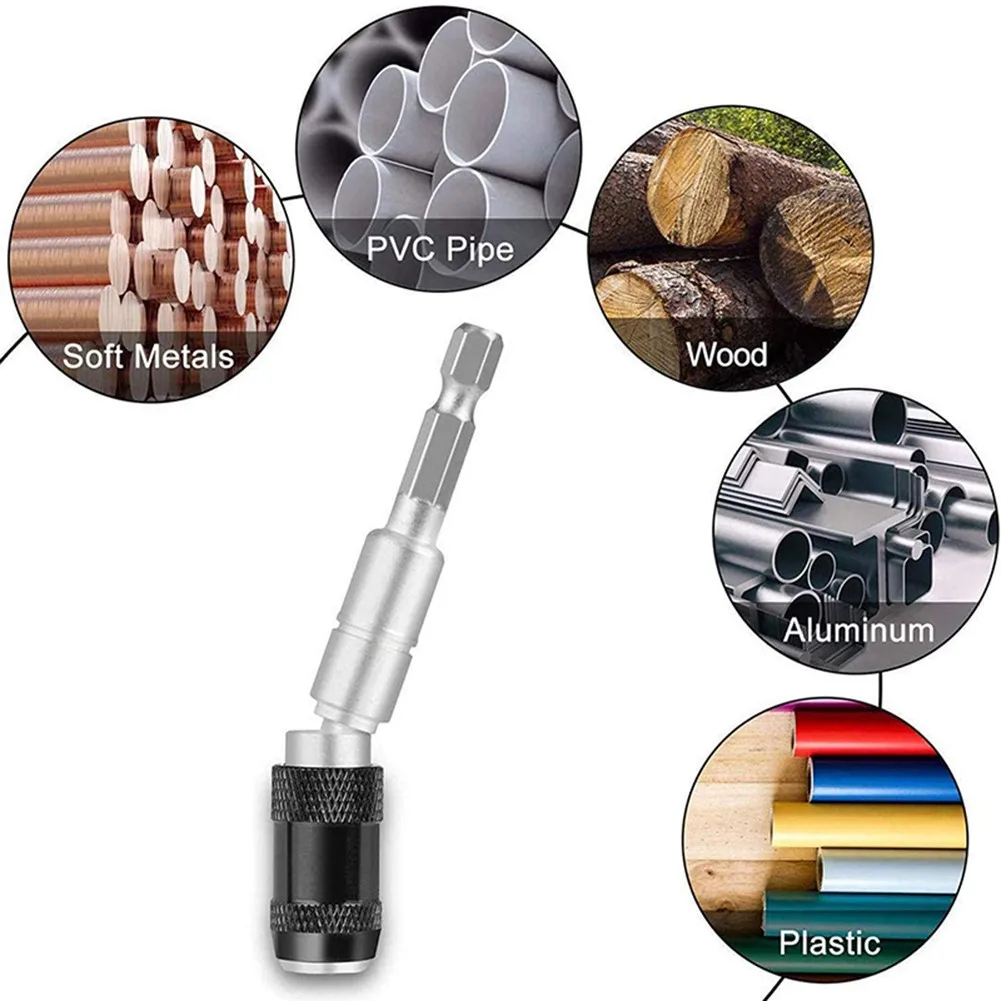 1/4 Hexagonal Shank Pivoting Magnetic Screw Drill Tip Quick Change Locking Bit For 2000 In/lbs Of Torque Impact Drivers Wrenches
1/4 Hexagonal Shank Pivoting Magnetic Screw Drill Tip Quick Change Locking Bit For 2000 In/lbs Of Torque Impact Drivers Wrenches