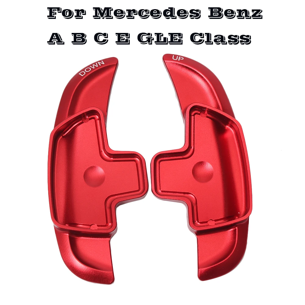 Aluminum Shift Paddle Blade Steering Wheel Paddle Shifter Extension Fit for Mercedes Benz A B C E GLE Class W176 W205 W246 C117
Aluminum Shift Paddle Blade Steering Wheel Paddle Shifter Extension Fit for Mercedes Benz A B C E GLE Class W176 W205 W246 C117