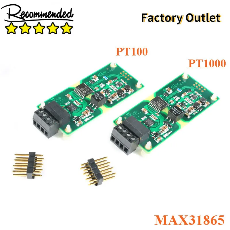 Temperature acquisition module MAX31865 Temperature Measurement PT100 / PT1000 SPI Interface STM32 Integrated Circuits
Temperature acquisition module MAX31865 Temperature Measurement PT100 / PT1000 SPI Interface STM32 Integrated Circuits