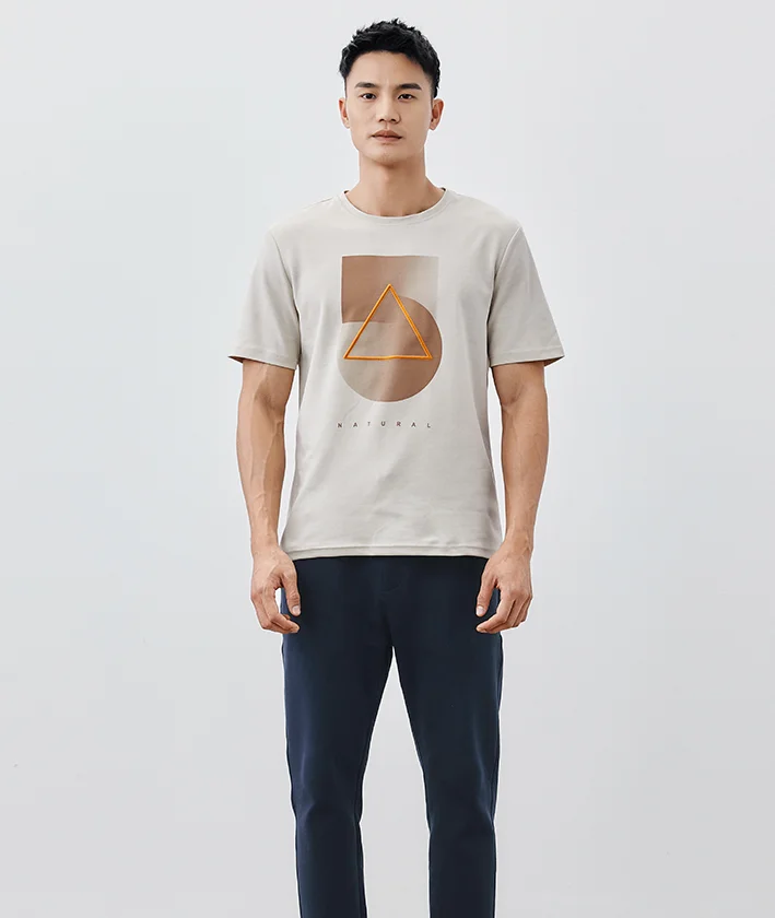 W4190- Summer new men's short sleeved T-shirt American fashion printed round neck T-shirt
W4190- Summer new men's short sleeved T-shirt American fashion printed round neck T-shirt