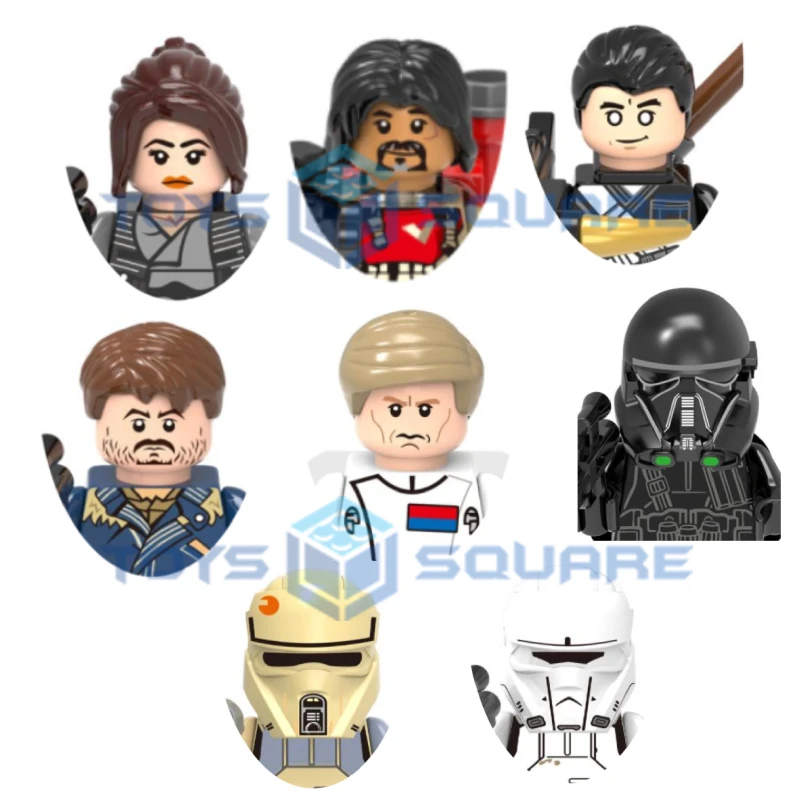 The Shore Death Trooper Orson Krennic Jyn Erso бейз Мальбус Chirrut Imwe Cassian Andor модель строительных блоков