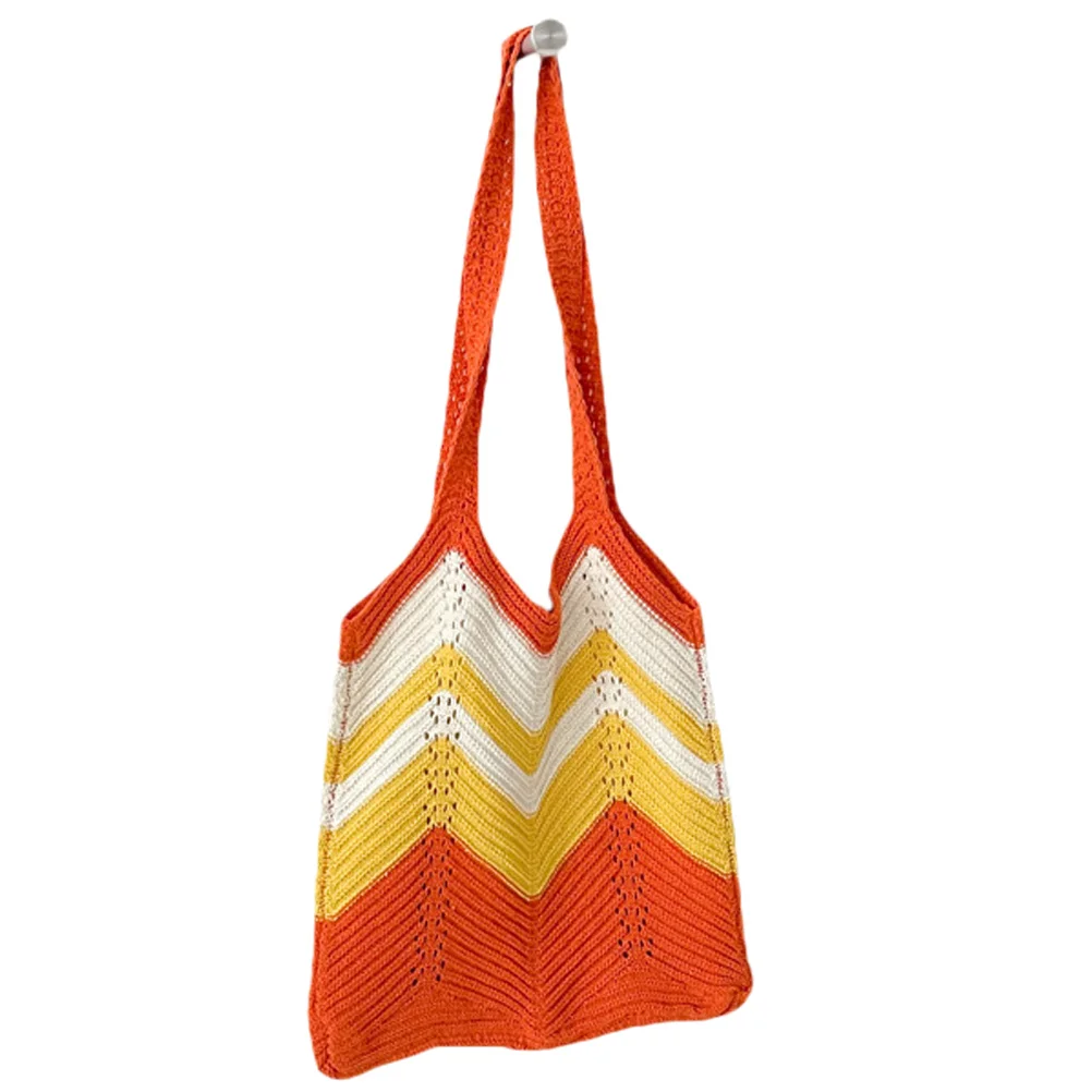 Beach Tote Bags Knitted Crochet Tote Woolen Knitted Braid Handbag Woven Handbag Knitted Shoulder Woven Tote 
Beach Tote Bags Knitted Crochet Tote Woolen Knitted Braid Handbag Woven Handbag Knitted Shoulder Woven Tote