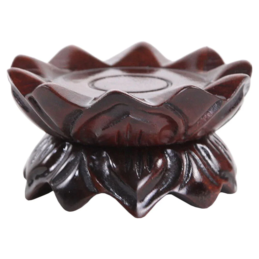 Wood Craft Tabletop Decor Decorative Censer Base Household Statue Pedestal Sculpture Stand Wooden Flowerpot Ornament
Wood Craft Tabletop Decor Decorative Censer Base Household Statue Pedestal Sculpture Stand Wooden Flowerpot Ornament