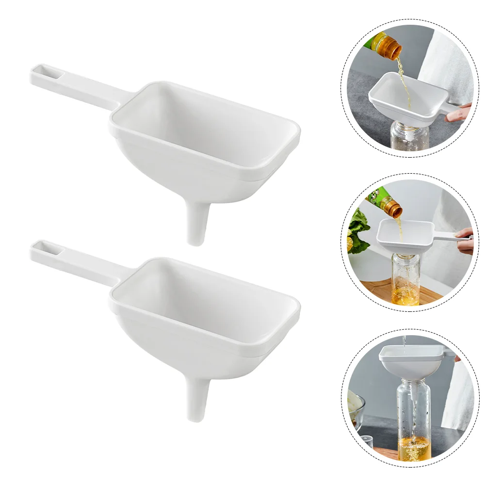 2pcs Flask Funnel Long Stem Funnel Drinking Funnel Kitchen Gadgets Plastic Filter Funnel Large Plastic Funnel 
2pcs Flask Funnel Long Stem Funnel Drinking Funnel Kitchen Gadgets Plastic Filter Funnel Large Plastic Funnel