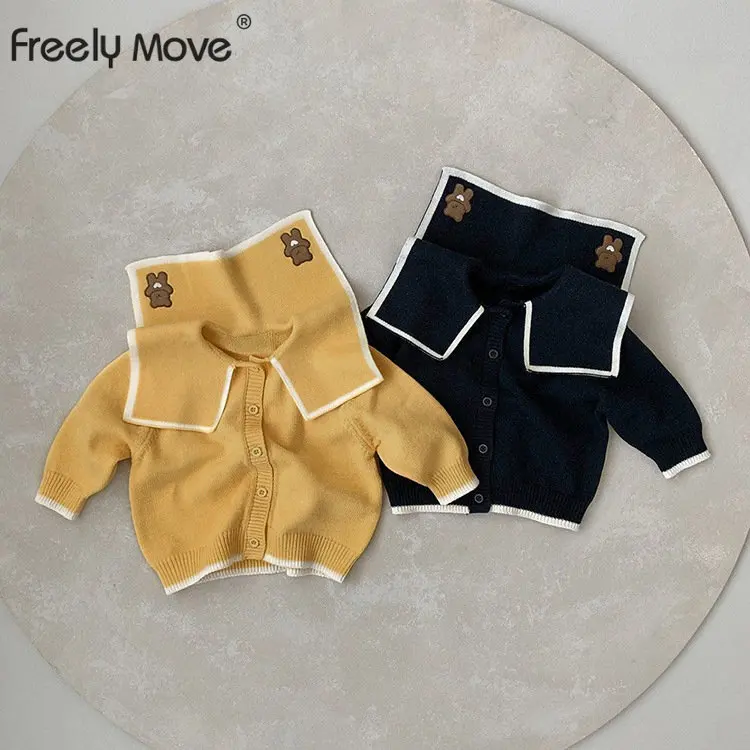Freely Move Autumn New Girls Boys Sweater Children Clothing Knitting Baby Cardigan Kids Clothes Children's Casual Coats Knitted
Freely Move Autumn New Girls Boys Sweater Children Clothing Knitting Baby Cardigan Kids Clothes Children's Casual Coats Knitted