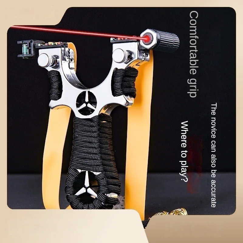 Slingshot Outdoor Competitive Resin Laser Infrared Flat Leather Tie-Free Fast Pressure Slingshot Precision Infrared Slingshot
Slingshot Outdoor Competitive Resin Laser Infrared Flat Leather Tie-Free Fast Pressure Slingshot Precision Infrared Slingshot