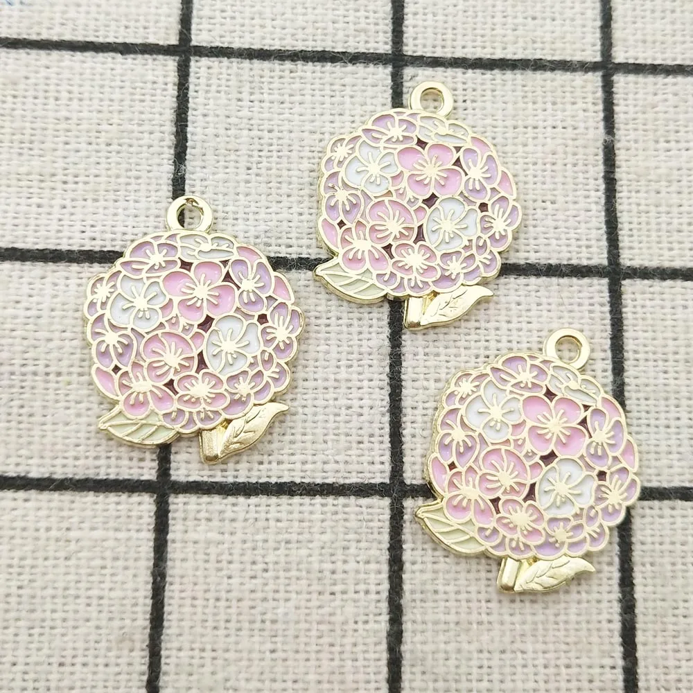 10pcs Enamel Flower Charm Jewelry Accessories Fashion Necklace Pendant Bracelet Charms Diy Craft Supplies 18x23mm
10pcs Enamel Flower Charm Jewelry Accessories Fashion Necklace Pendant Bracelet Charms Diy Craft Supplies 18x23mm