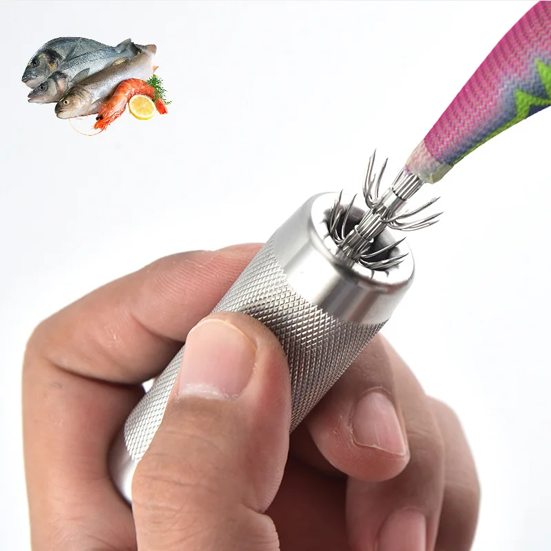 Steel Squid Hook Corrector Can Recover Octopus Ink Hook Needle Stainless Steel Repair Squid Jigs Fishing Tools 1.3cm-1.5cm
Steel Squid Hook Corrector Can Recover Octopus Ink Hook Needle Stainless Steel Repair Squid Jigs Fishing Tools 1.3cm-1.5cm
