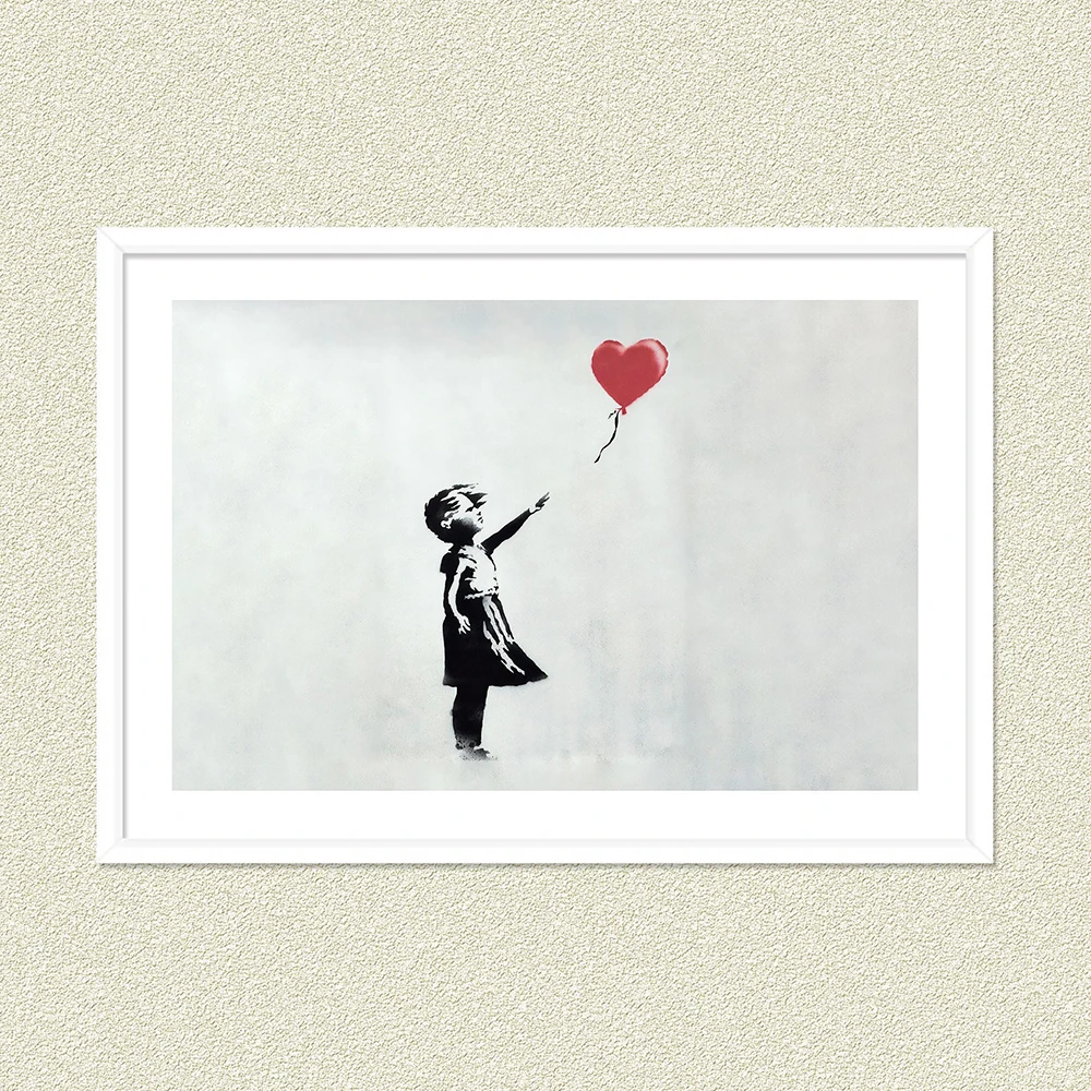 Banksy Граффити Постер на холсте 
Banksy Граффити Постер на холсте