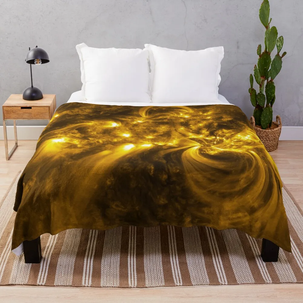 Sunspot up close on the surface of the Sun Throw Blanket Ultra-Soft Micro Fleece Retractable And Reclining Sofa Blanket
Sunspot up close on the surface of the Sun Throw Blanket Ultra-Soft Micro Fleece Retractable And Reclining Sofa Blanket