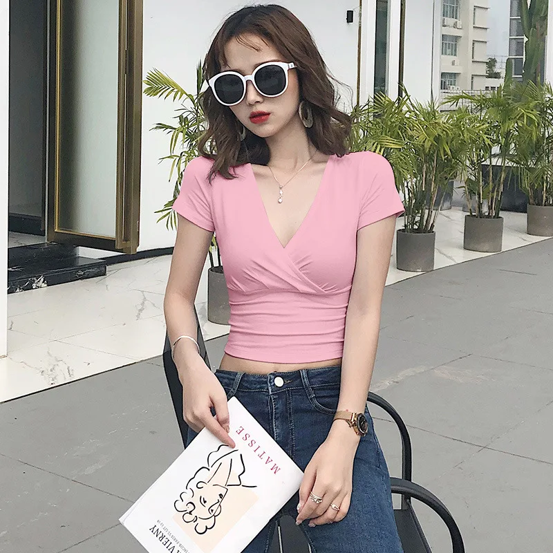 2022 NEW FASHION WOMEN 2022 Short Sleeve Summer Casual Solid Color V-Neck T-Shirt
2022 NEW FASHION WOMEN 2022 Short Sleeve Summer Casual Solid Color V-Neck T-Shirt