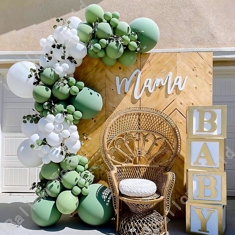 95pcs Avocado White Latex Balloons Arch Wedding Birthday Party Events Celebration Ballons Garland Event Baby Shower Decoration
95pcs Avocado White Latex Balloons Arch Wedding Birthday Party Events Celebration Ballons Garland Event Baby Shower Decoration