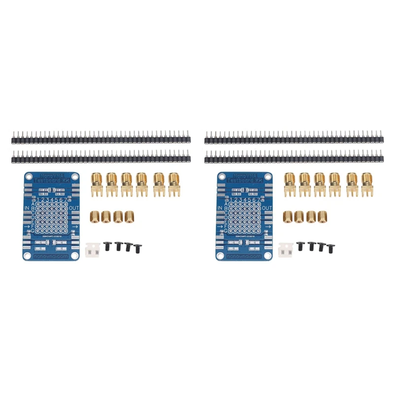 2X Nanovna Testboard Kit Durable Accurate Network Analysis Test Board Demo Board High Quality Development Board
2X Nanovna Testboard Kit Durable Accurate Network Analysis Test Board Demo Board High Quality Development Board