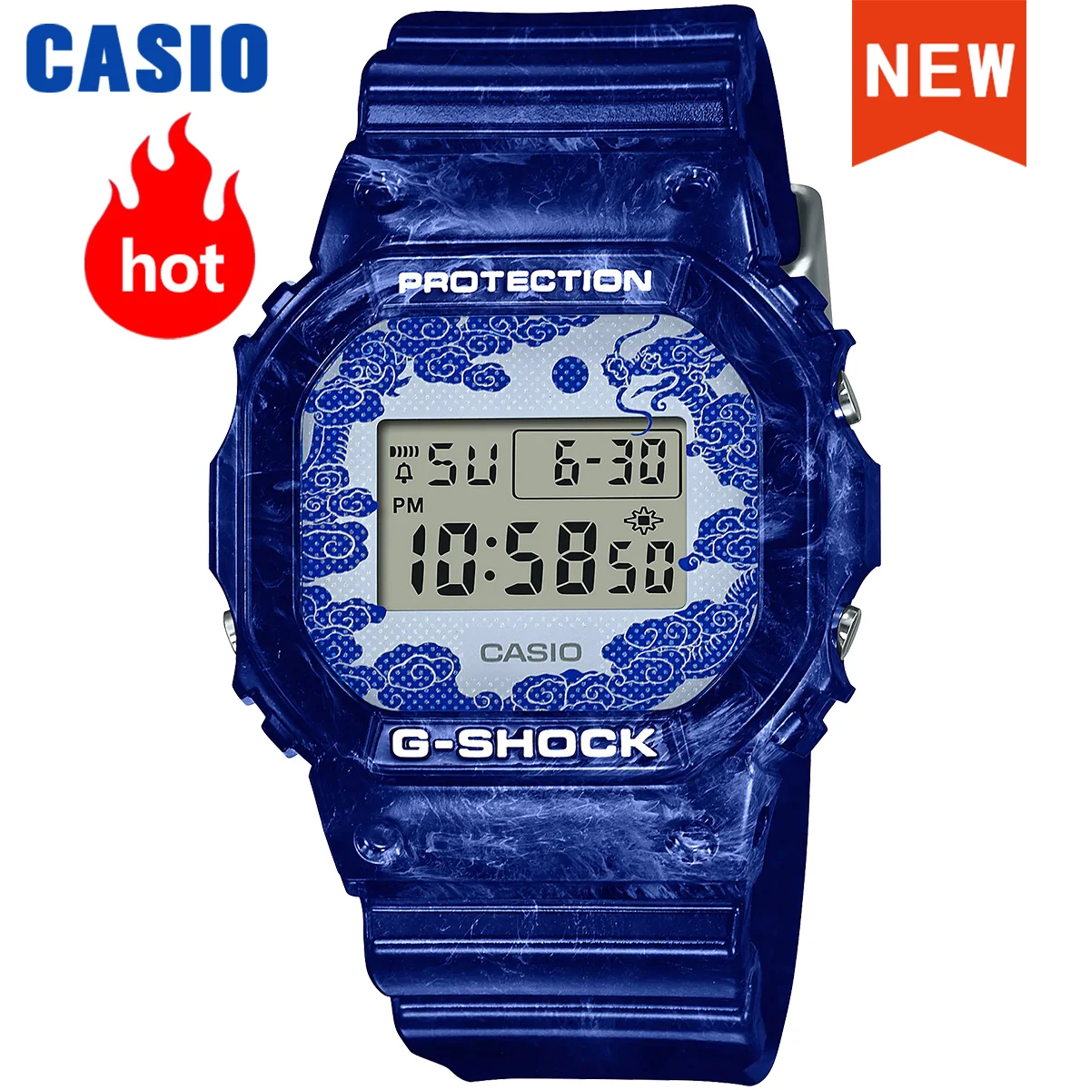 Casio watch for men g shock blue and white porcelain fashion Sport watch Quartz military luxury men watch reloj hombre
Casio watch for men g shock blue and white porcelain fashion Sport watch Quartz military luxury men watch reloj hombre