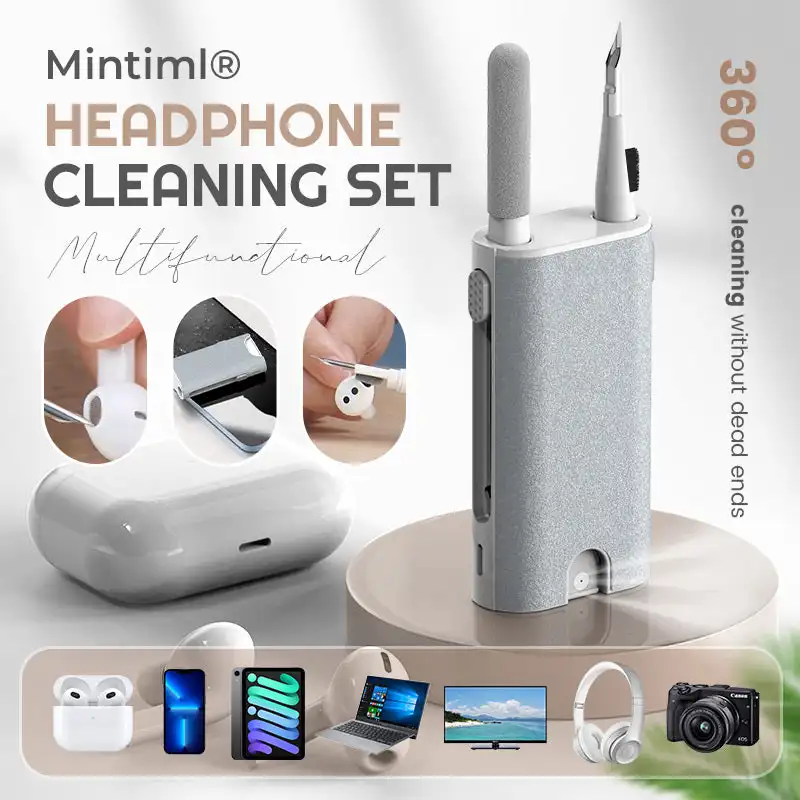 5 in 1 Earphone Cleaner Brush Kit Camera Phone Tablet Laptop TV Screen Cleaning Tools Headset Cleaning Pen For Airpod Pro 3 2 1
5 in 1 Earphone Cleaner Brush Kit Camera Phone Tablet Laptop TV Screen Cleaning Tools Headset Cleaning Pen For Airpod Pro 3 2 1
