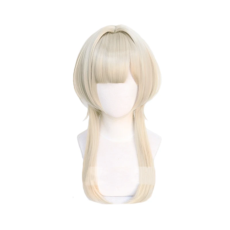 Genshin Impact Fatui Cosplay Sandrone Wig 55cm Long Straight Heat Resistant Fake Hair Sandrone Wigs +Wig Cap
Genshin Impact Fatui Cosplay Sandrone Wig 55cm Long Straight Heat Resistant Fake Hair Sandrone Wigs +Wig Cap
