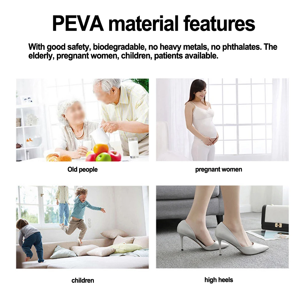 Prevent Slips and Falls in Wet Areas with 6pcs PEVA Shell Anti Slip Sticker Ideal for Bathrooms and Sauna Rooms!
Prevent Slips and Falls in Wet Areas with 6pcs PEVA Shell Anti Slip Sticker Ideal for Bathrooms and Sauna Rooms!