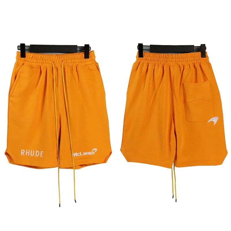 2023ss Orange RHUDE Shorts Men Women High Quality Casual Drawstring Pocket Letter Embroidery Oversized Summer Rhude Breeches
2023ss Orange RHUDE Shorts Men Women High Quality Casual Drawstring Pocket Letter Embroidery Oversized Summer Rhude Breeches