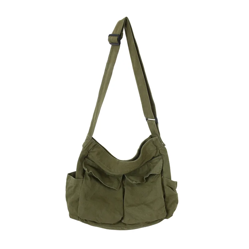 Large Capacity Canvas Shoulder Bags Solid Soft Denim Leisure Or Travel Bag for Women Fashion Fatchels Winter Package 2022
Large Capacity Canvas Shoulder Bags Solid Soft Denim Leisure Or Travel Bag for Women Fashion Fatchels Winter Package 2022