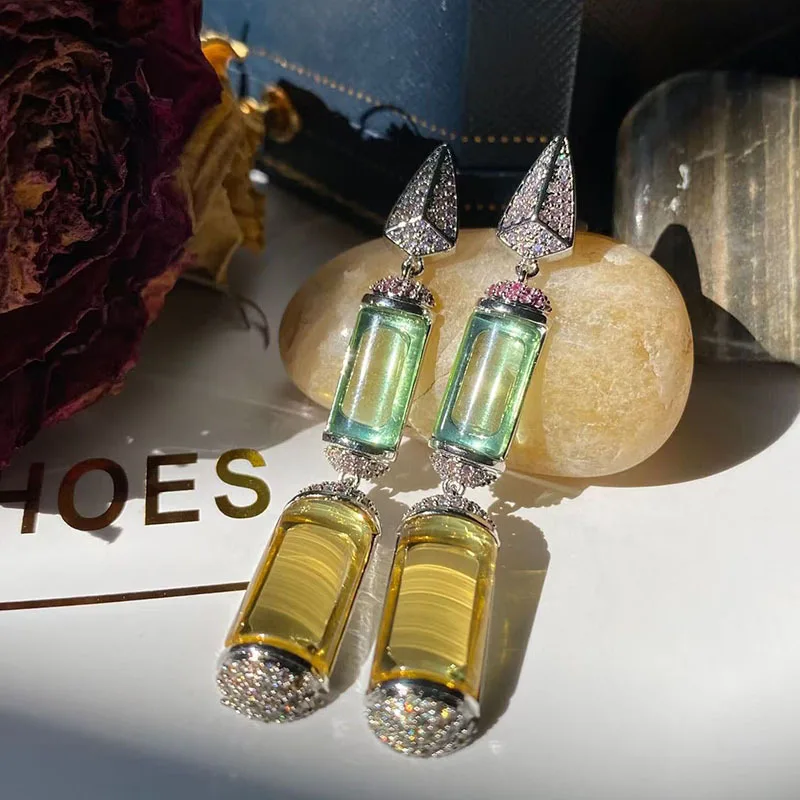 Summer girl candy color bottle earrings creative design drink cans long tassel refreshing transparent water drop eardrop
Summer girl candy color bottle earrings creative design drink cans long tassel refreshing transparent water drop eardrop