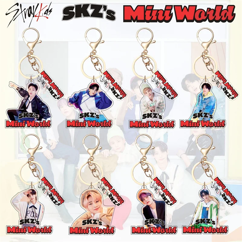 KPOP StrayKids Acrylic Keychian New Album Keychains Accessories Key Rings Fashion Pendant Keyring Fans Gifts
KPOP StrayKids Acrylic Keychian New Album Keychains Accessories Key Rings Fashion Pendant Keyring Fans Gifts