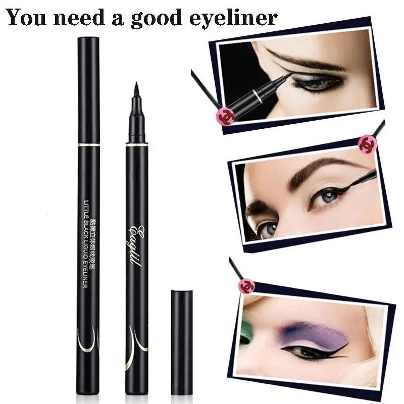 

Waterproof Eyeliner Liquid Long-lasting Delineador Black Eye Liner Pencil Eye Makeup Cosmetic Tools