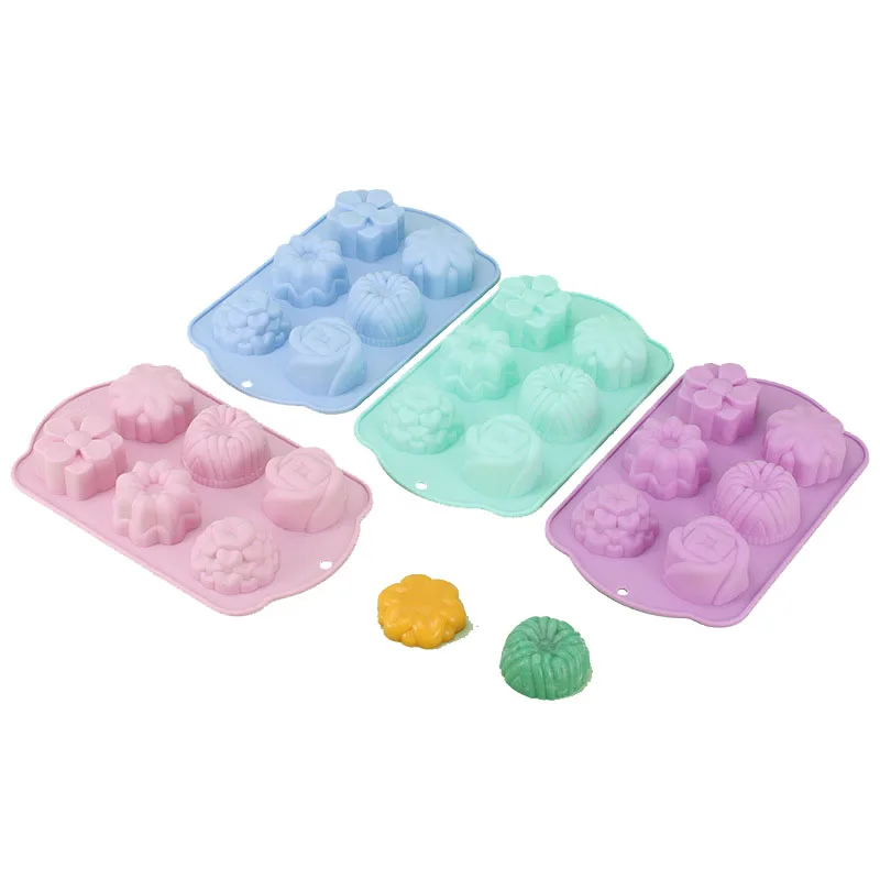 6hole Small Flower Cake Silicone Mold Cartoon Baking DIY Fondant Handmade Candle Ice Cube Jelly Soap Making Supplies Resin
6hole Small Flower Cake Silicone Mold Cartoon Baking DIY Fondant Handmade Candle Ice Cube Jelly Soap Making Supplies Resin