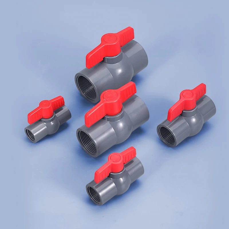 1PCS PVC Pipe Female Ball Valve Garden Irrigation Controller Valve Plastic Repair Connector Pipe Switch Fittings
1PCS PVC Pipe Female Ball Valve Garden Irrigation Controller Valve Plastic Repair Connector Pipe Switch Fittings