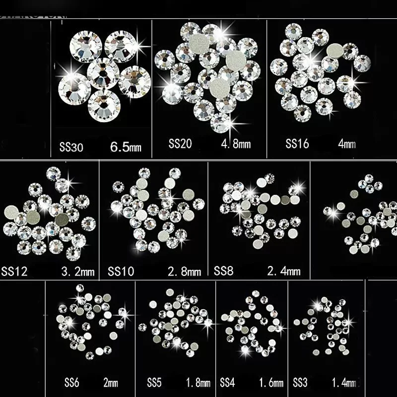 YanRuo New 3D Nail Art Decorations 2000NOHF Mix Crystal Clear Shinning Designs No Hotfix Flatback Nail Rhinestones Glass Stones
YanRuo New 3D Nail Art Decorations 2000NOHF Mix Crystal Clear Shinning Designs No Hotfix Flatback Nail Rhinestones Glass Stones