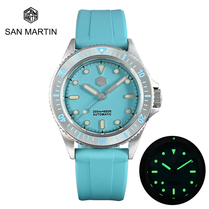 San Martin 38mm Dive Watch Original Design Fashion Sport Style Miyota 8215 Automatic Mechanical Watches Luxury Sapphire 20Bar
San Martin 38mm Dive Watch Original Design Fashion Sport Style Miyota 8215 Automatic Mechanical Watches Luxury Sapphire 20Bar