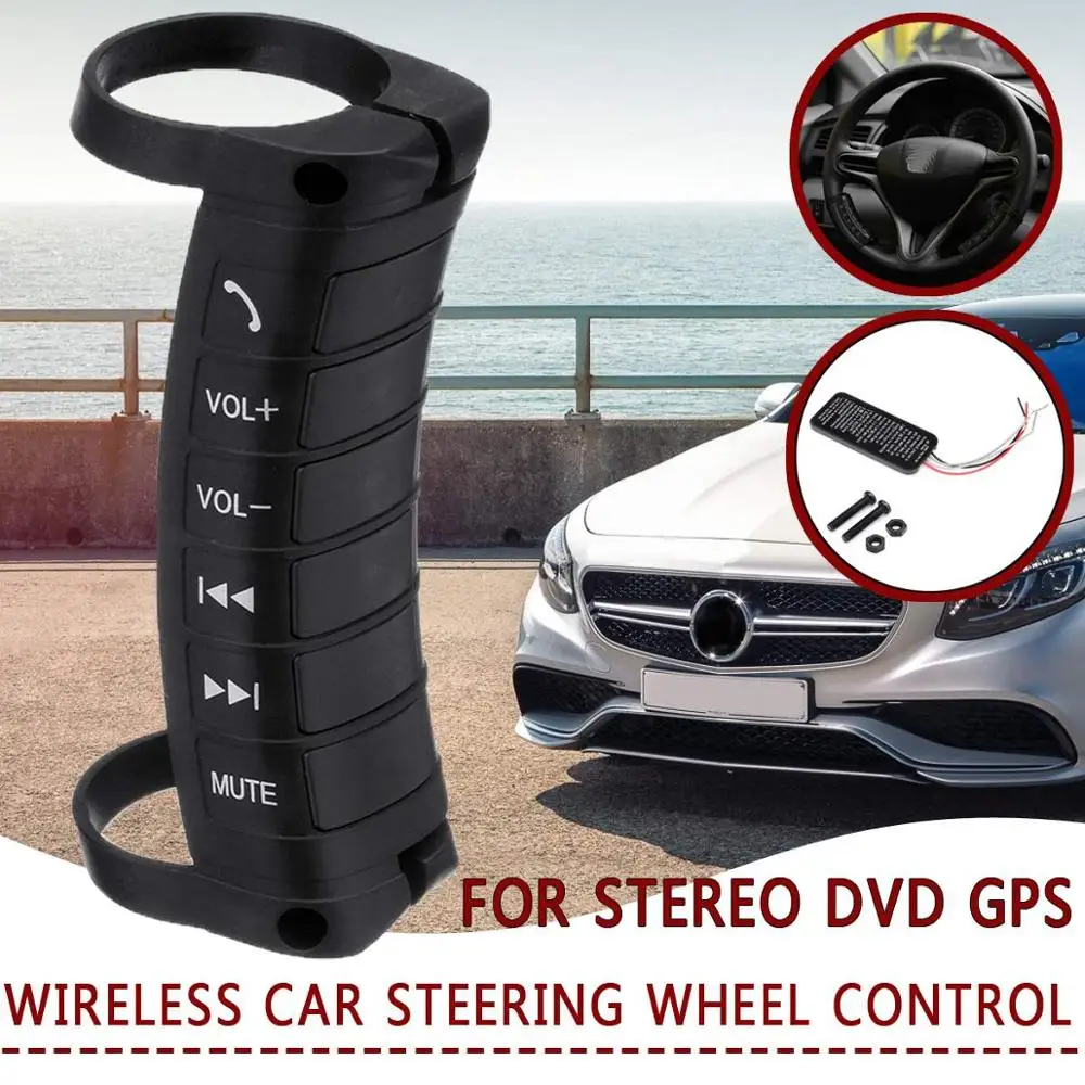 Universal SWC Wireless Car Steering Wheel Control Button Remote Controller For Stereo DVD GPS Multi-function Car Accessory
Universal SWC Wireless Car Steering Wheel Control Button Remote Controller For Stereo DVD GPS Multi-function Car Accessory