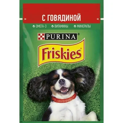 24 шт. Friskies Паучи Кусочки в подливе для Собак с Курицей 12378621/12478785 0 085 кг | Дом и сад