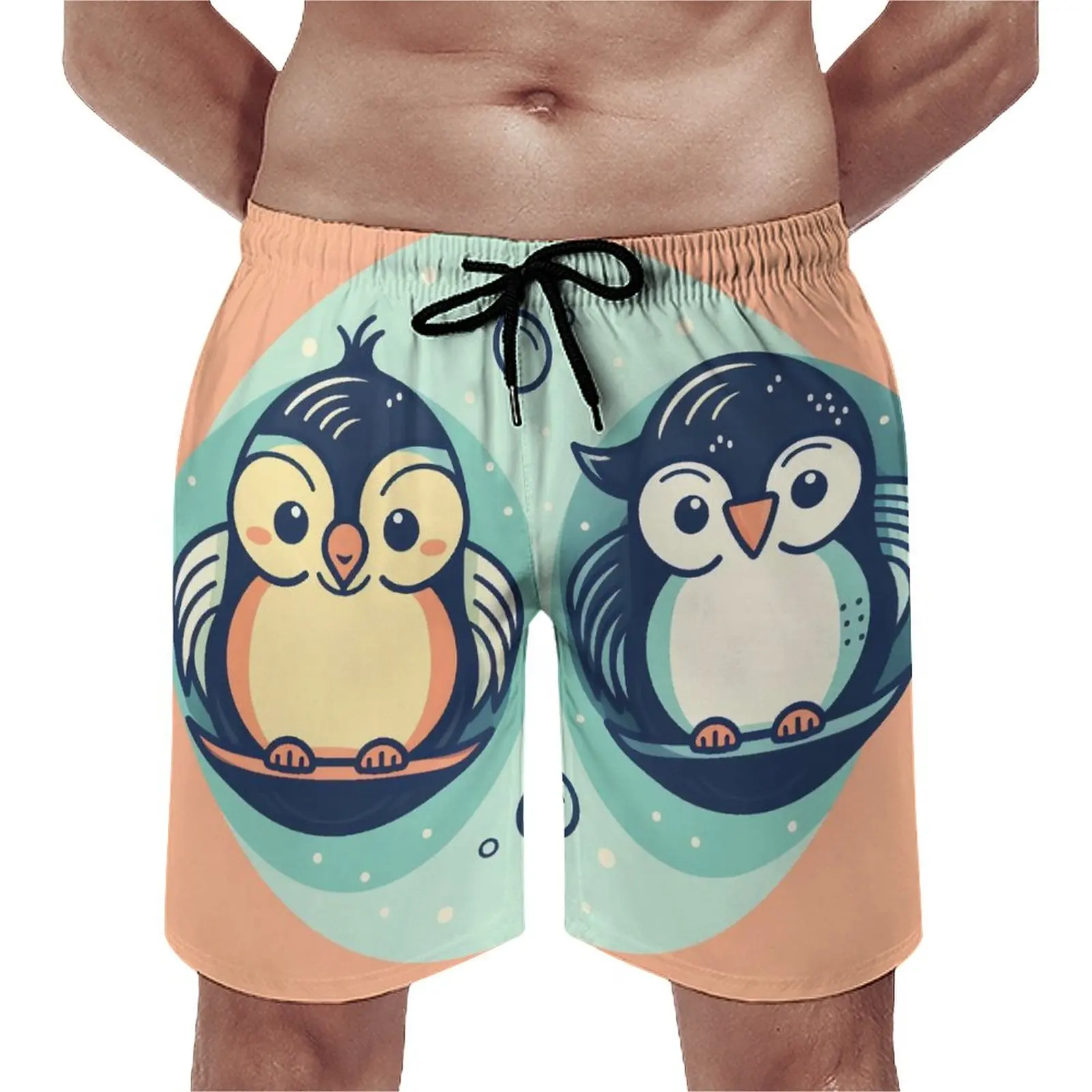 Board Shorts Penguin Cute Swimming Trunks Simple Circle Men's Quick Dry Running Hot Sale Large Size Beach Shorts
Board Shorts Penguin Cute Swimming Trunks Simple Circle Men's Quick Dry Running Hot Sale Large Size Beach Shorts