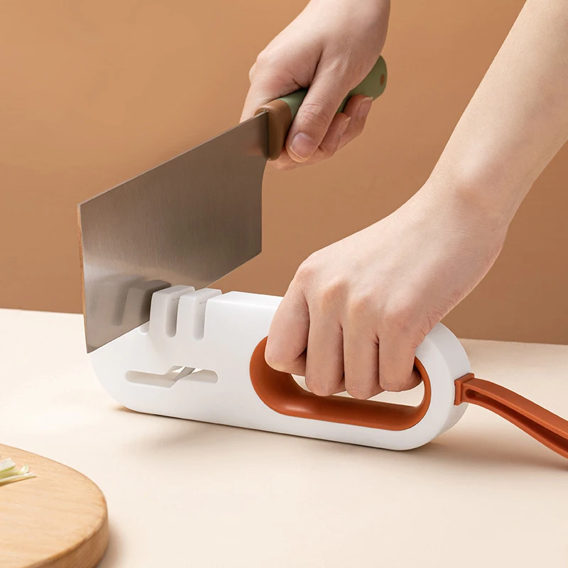 Professional Knife Sharpener 4 Stage Kitchen Sharpening Stone Scissors Grinder Knives Tungsten Diamond Ceramic Whetstone Tool
Professional Knife Sharpener 4 Stage Kitchen Sharpening Stone Scissors Grinder Knives Tungsten Diamond Ceramic Whetstone Tool