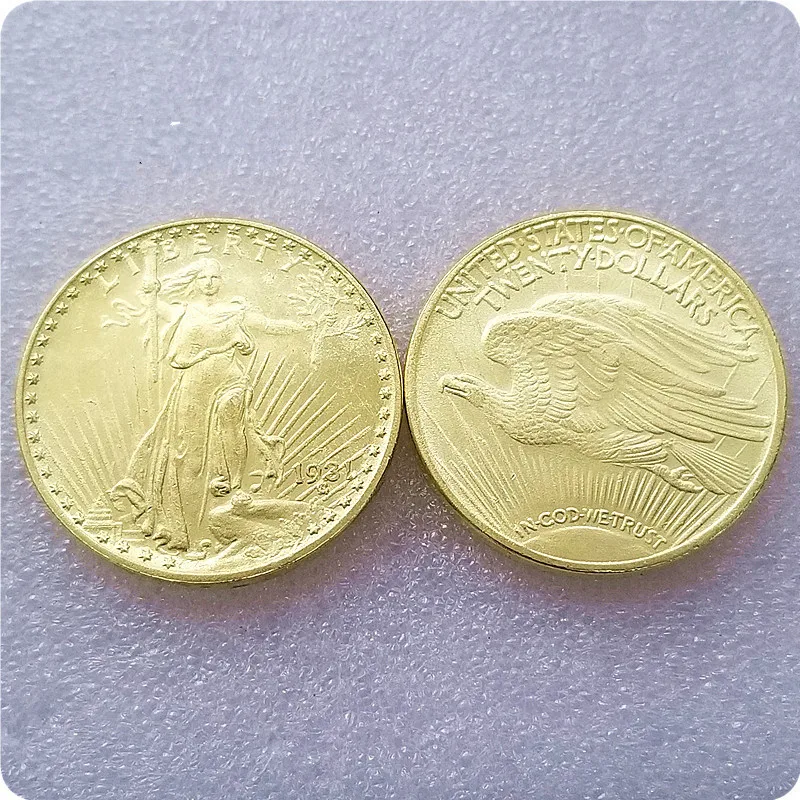 Antique Crafts American Statue of Liberty Brass Gold Coins 
Antique Crafts American Statue of Liberty Brass Gold Coins